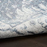 nourison astra machine washable asw20 slate rug