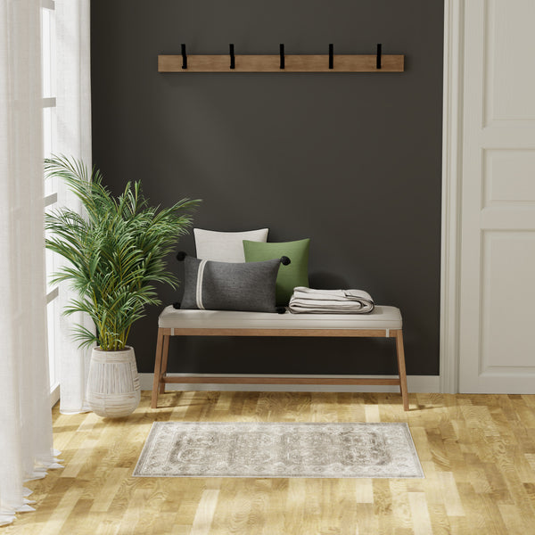 nourison dekor dek01 ivory taupe rug