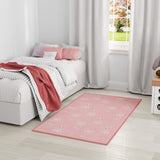 nourison imagination ima14 pink rug