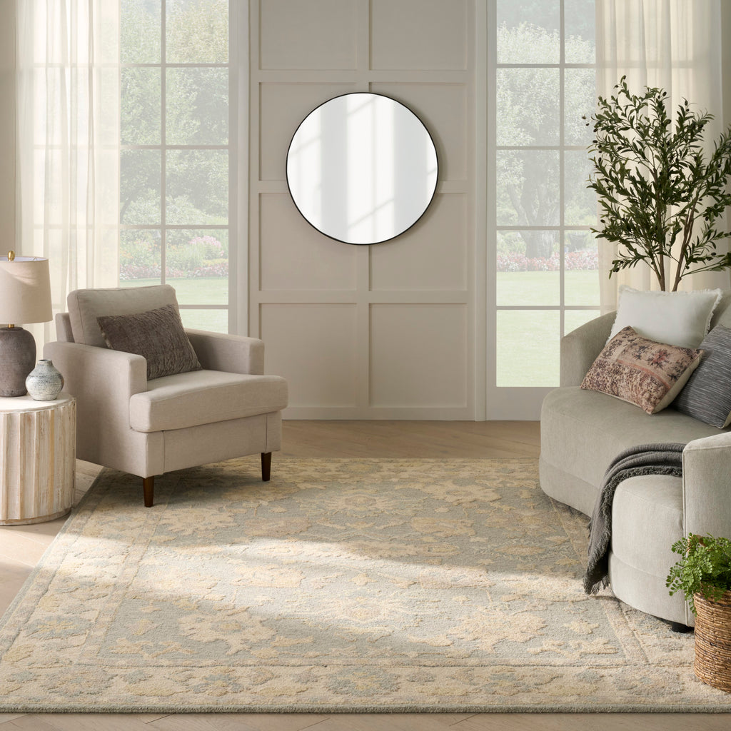 nourison maison mso03 blue ivory rug