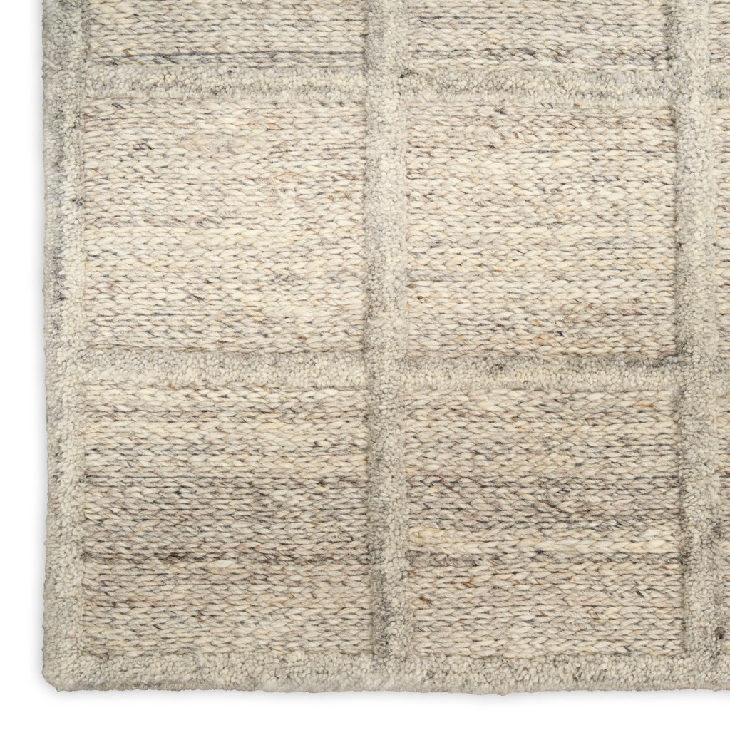 nourison pure framework fra01 silver rug