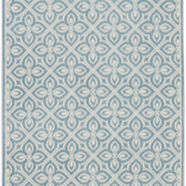 nourison washable charm wch03 blue ivory rug