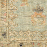 nourison heritage vine htv02 light blue rug