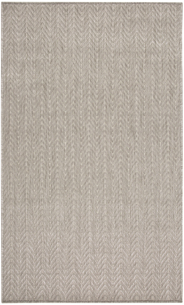 nourison horizon indoor outdoor hoz02 grey rug
