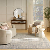 nourison retreat ret02 blue rug