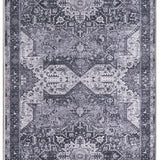nourison nourison washables nwb15 charcoal grey rug
