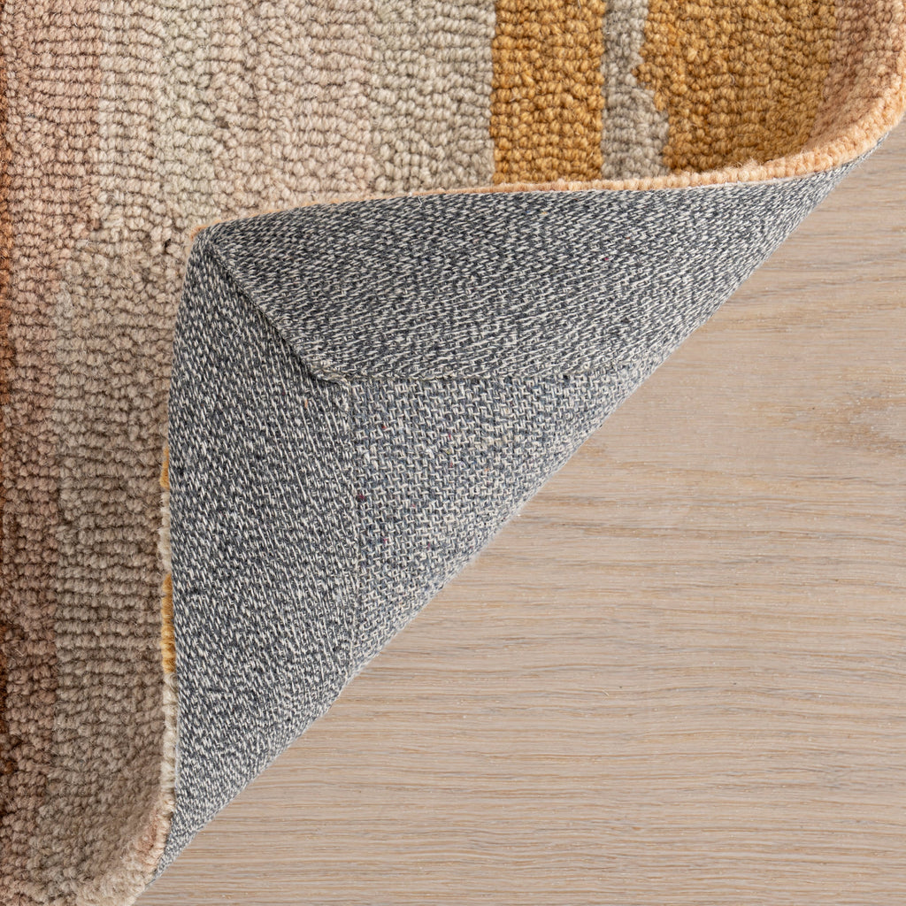 dash albert zare da2515 orange hand tufted wool rug