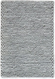 nourison pure knots knt01 denim rug