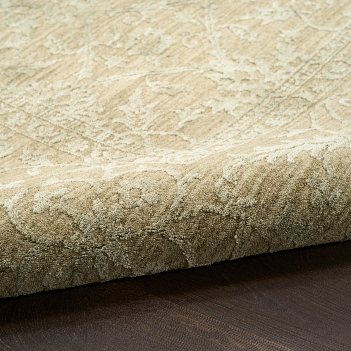 nourison moonlit mli03 green rug