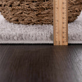 Hauteloom Judy SAFAJUDY882 Light Gray Machine Made Polyester Rug