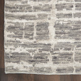 nourison luna lun02 grey silver rug