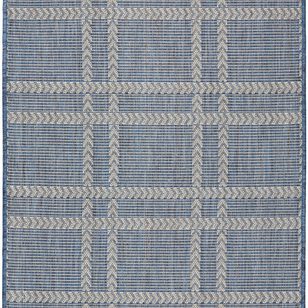 nourison horizon indoor outdoor hoz04 navy rug