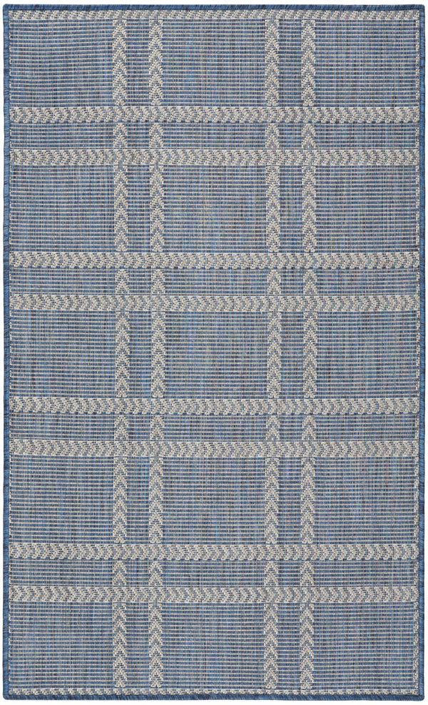 nourison horizon indoor outdoor hoz04 navy rug