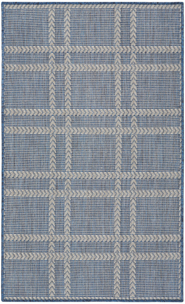 nourison horizon indoor outdoor hoz04 navy rug