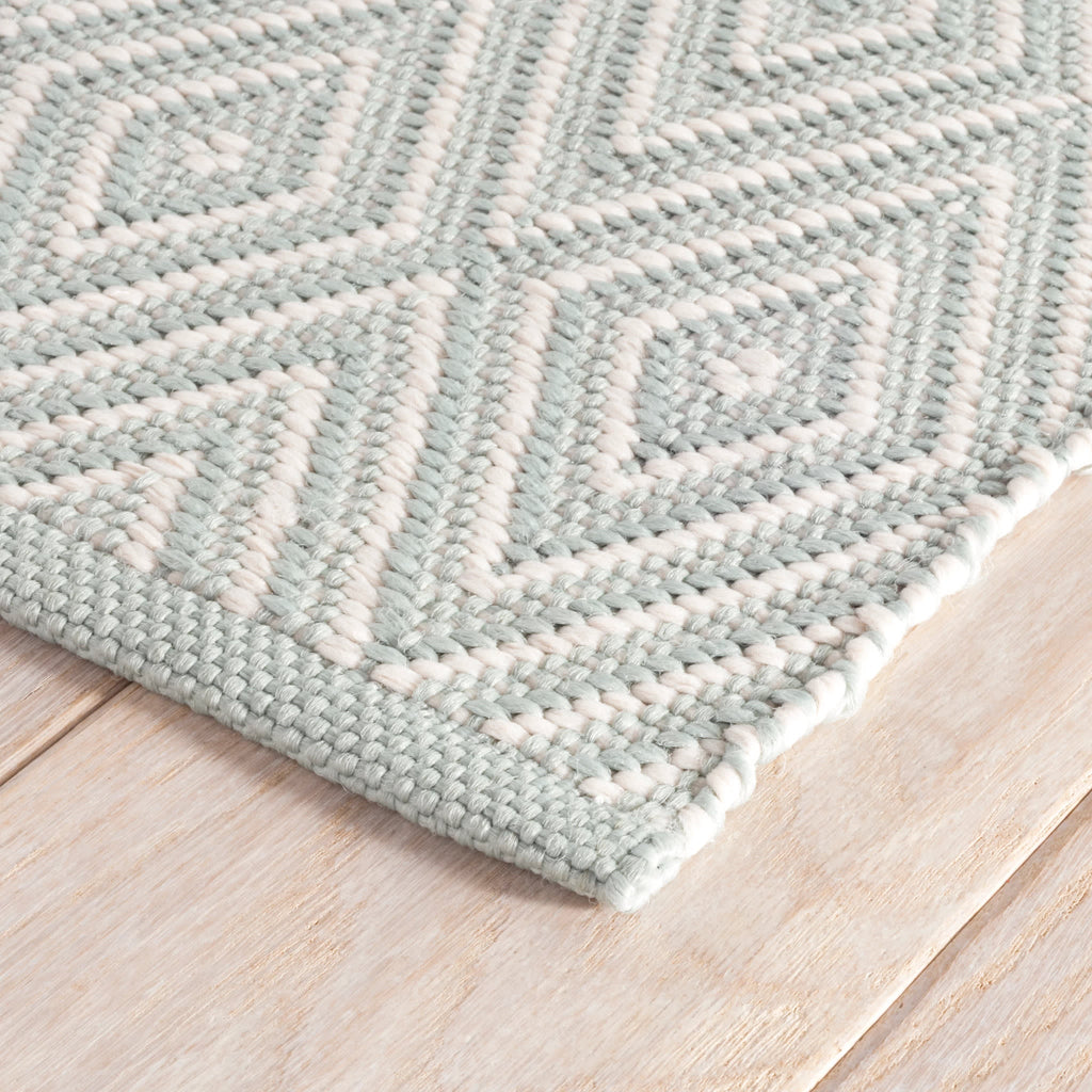 dash albert diamond rdb163 light blue rug