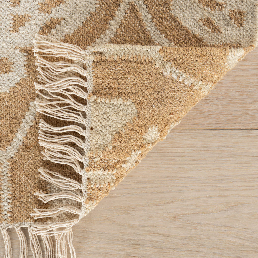 dash albert odette da2505 natural woven flatwoven jute 20 cotton rug