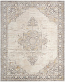 nourison antique fusion anf01 ivory charcoal rug