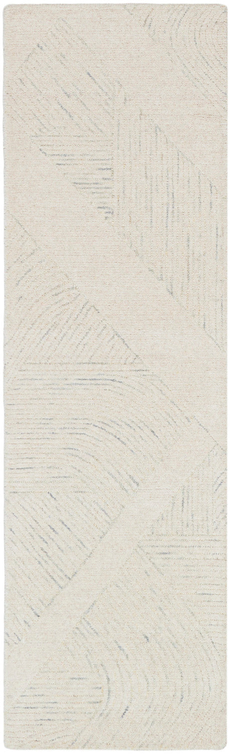 nourison pure patterns prn01 ivory grey rug