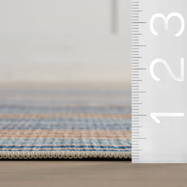 dash albert teahouse da2407 blue machine washable polyester rug