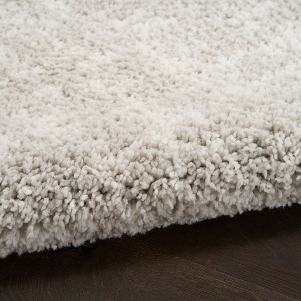nourison modern shag mmd06 grey ivory rug