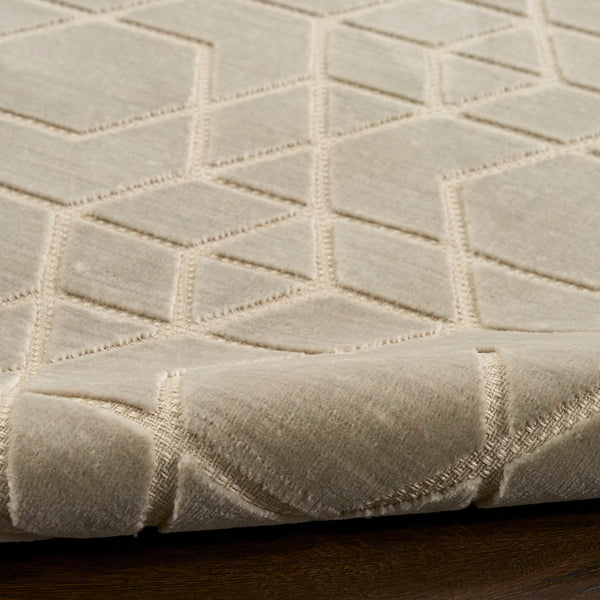 nourison washable charm wch01 silver ivory rug