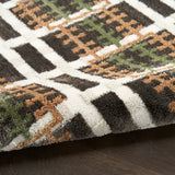 nourison nordic nrc08 charcoal multicolor rug