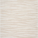 nourison modern shag mmd05 ivory beige rug