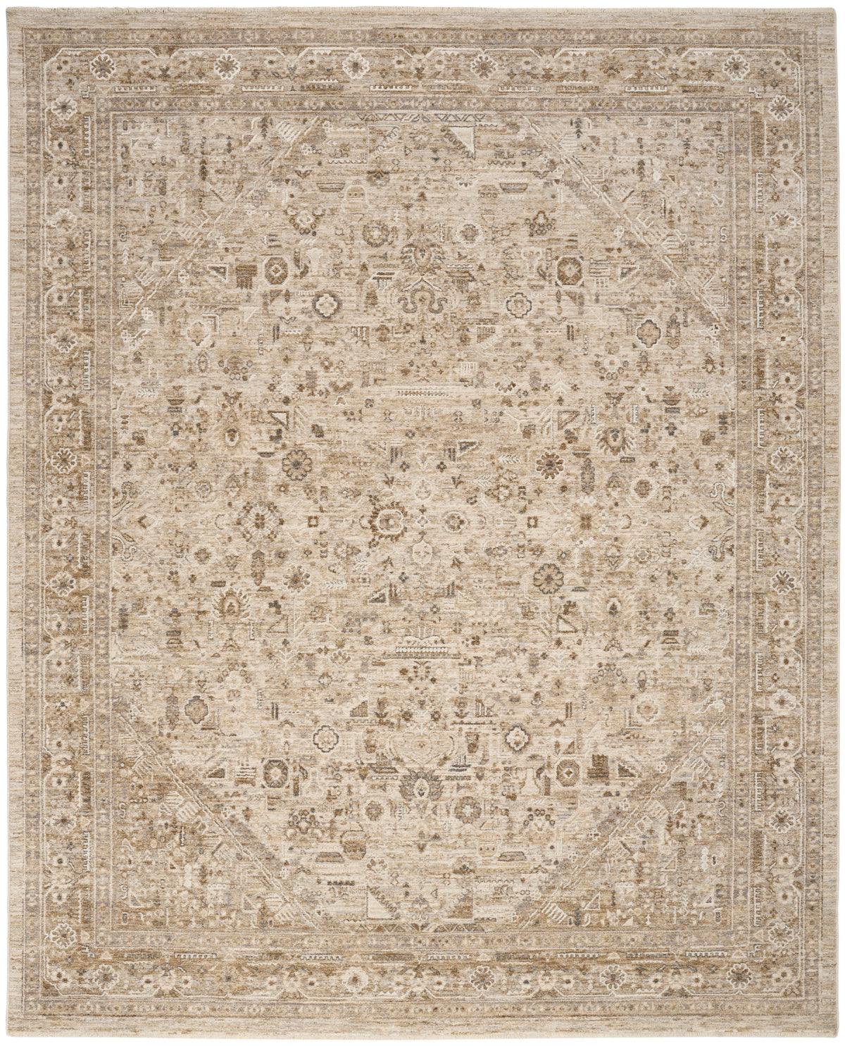 nourison retreat ret03 beige rug