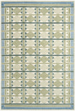 nourison nordic nrc06 green blue rug