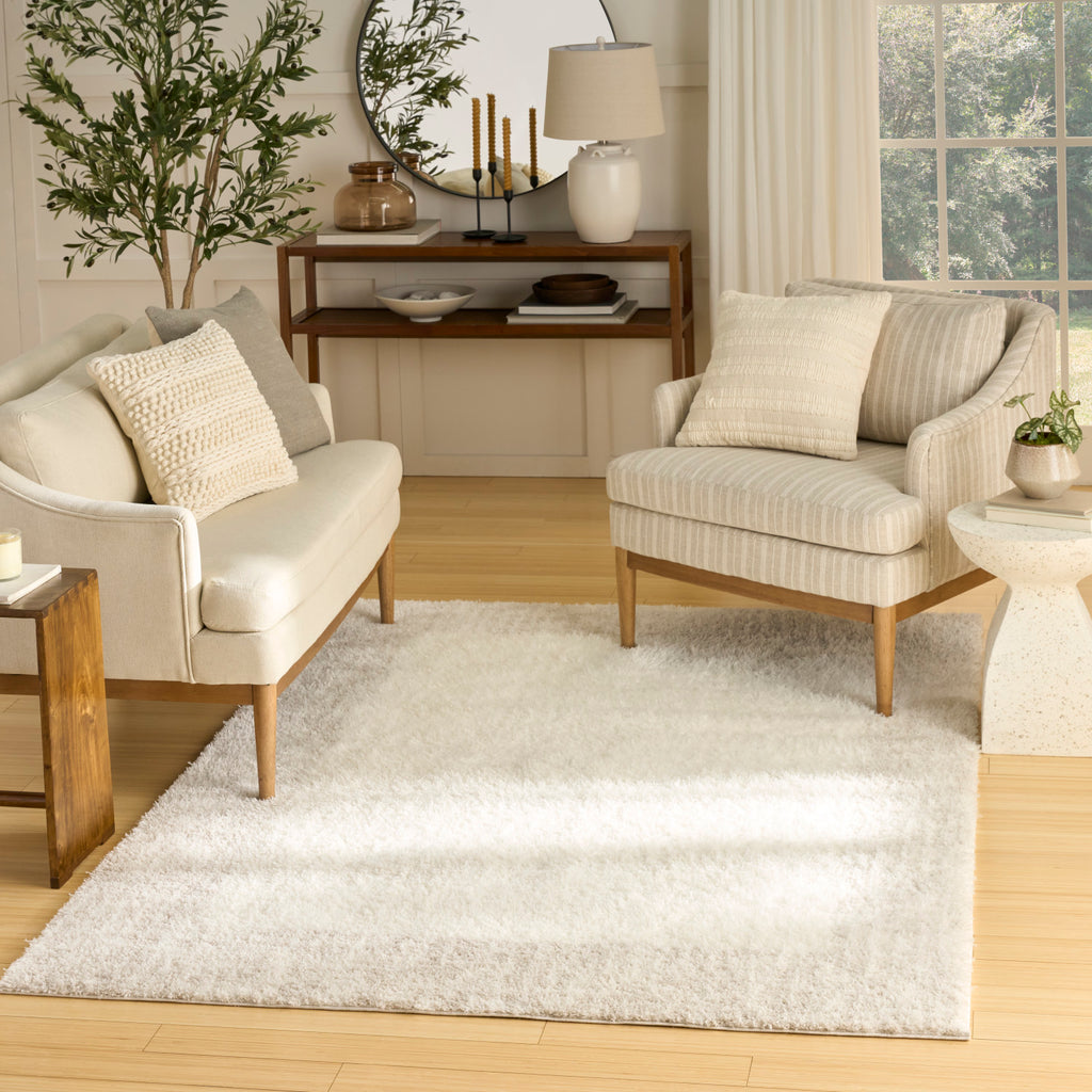 nourison pacific shag pcs02 ivory beige rug