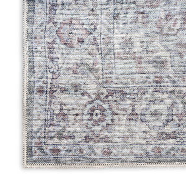 nourison new concept washables sr101 ivory grey rug