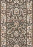 nourison grand parterre pt01 dark roast rug