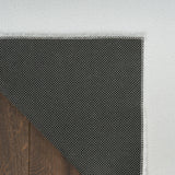 nourison soft plush rabbit fur sff01 silver rug