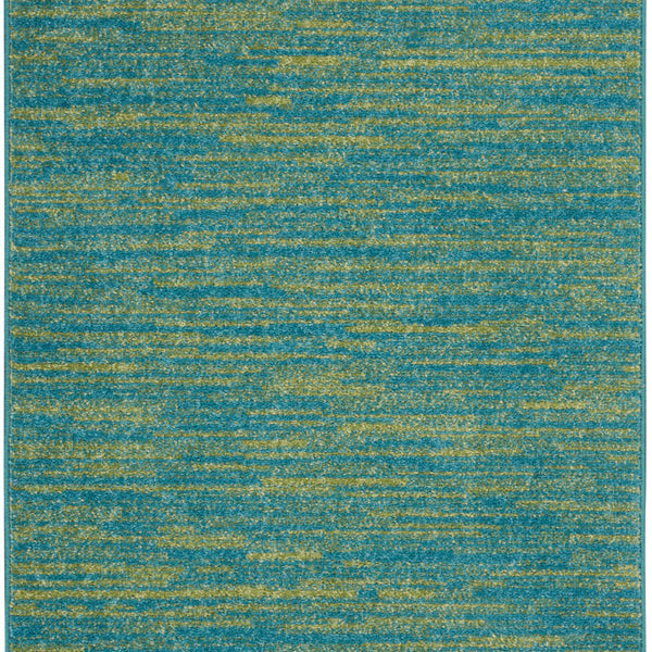 nourison nourison essentials nre01 blue green rug