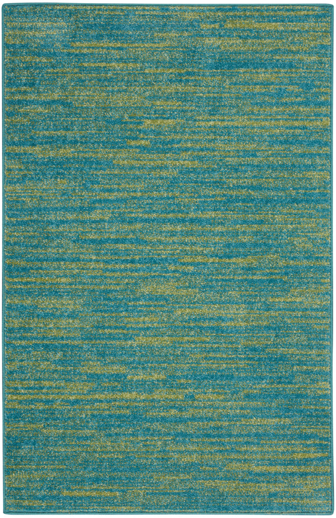 nourison nourison essentials nre01 blue green rug