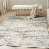 nourison ck073 compass cmp01 ivory multicolor rug