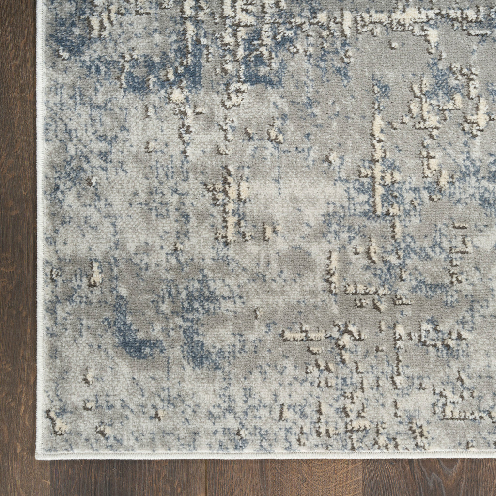 nourison quarry qua17 dark grey rug