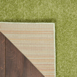 nourison nourison essentials nre01 green rug