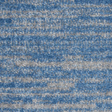 nourison nourison essentials nre01 blue grey rug