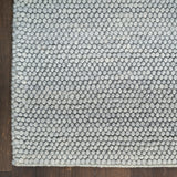 nourison pure knots knt01 denim rug