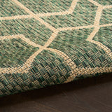 nourison horizon indoor outdoor hoz01 green rug