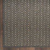 nourison horizon indoor outdoor hoz02 charcoal rug