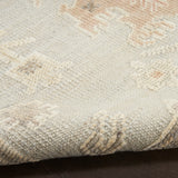 nourison whispers whp03 light blue rug