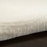 nourison pure patterns prn01 ivory rug