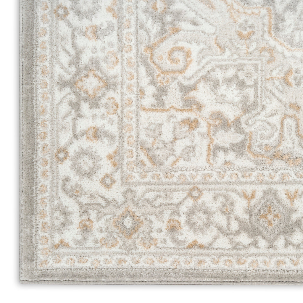 nourison dekor dek08 light grey rug