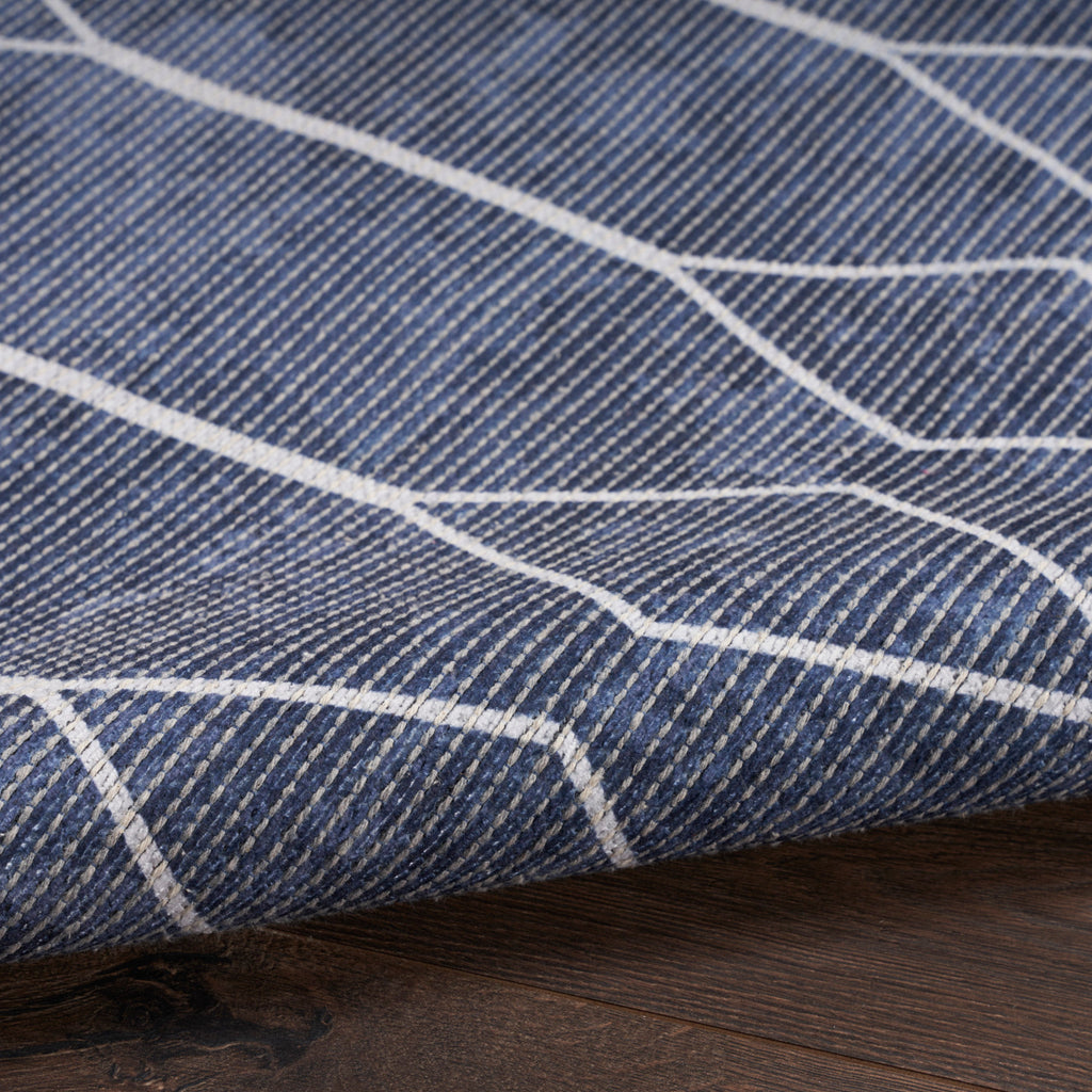 nourison new concept washables sr107 navy rug