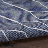 nourison new concept washables sr107 navy rug