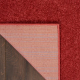 nourison nourison essentials nre01 brick red rug