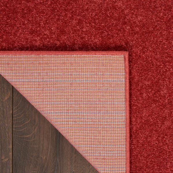 nourison nourison essentials nre01 brick red rug