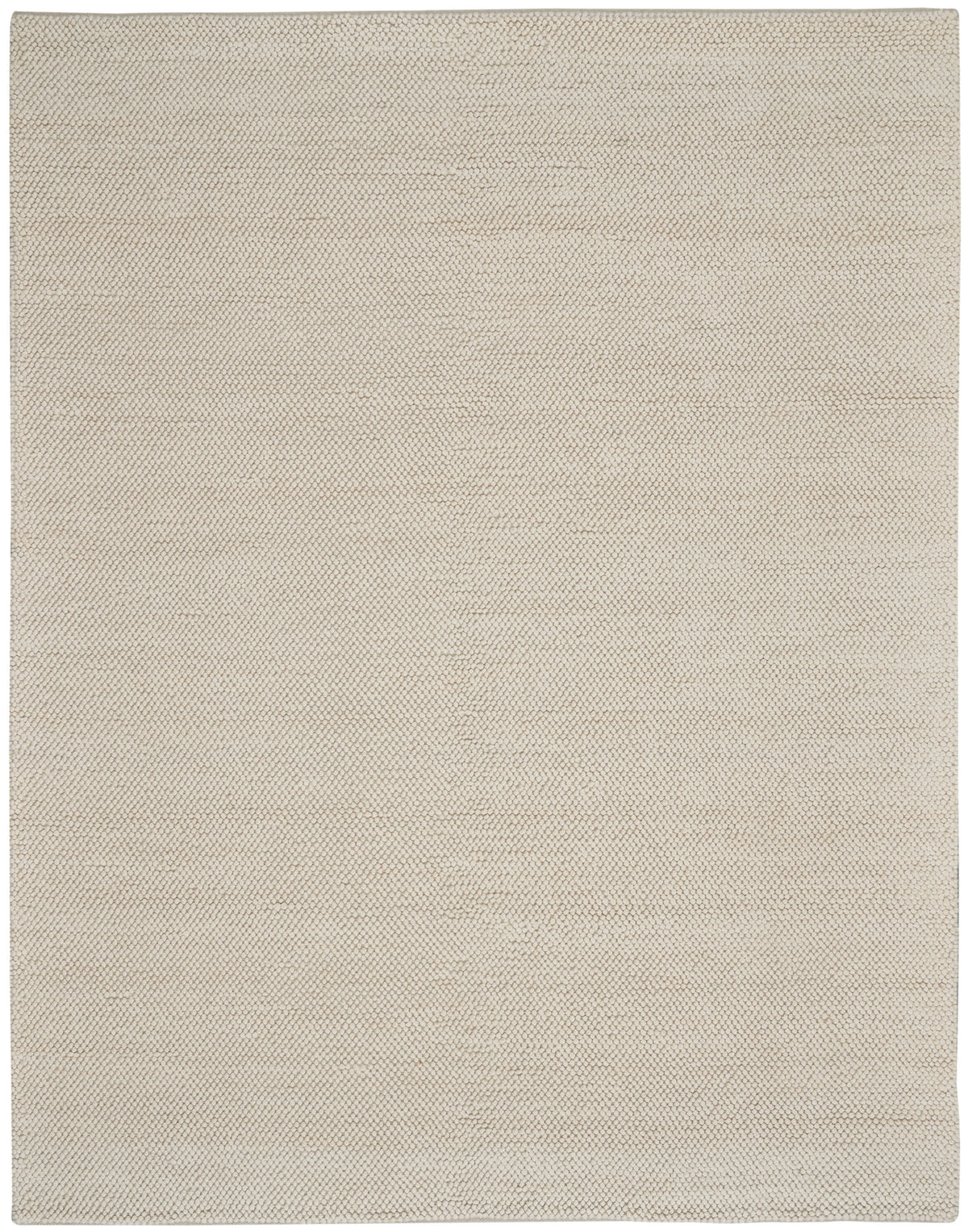 nourison textured dots ck80 cream rug